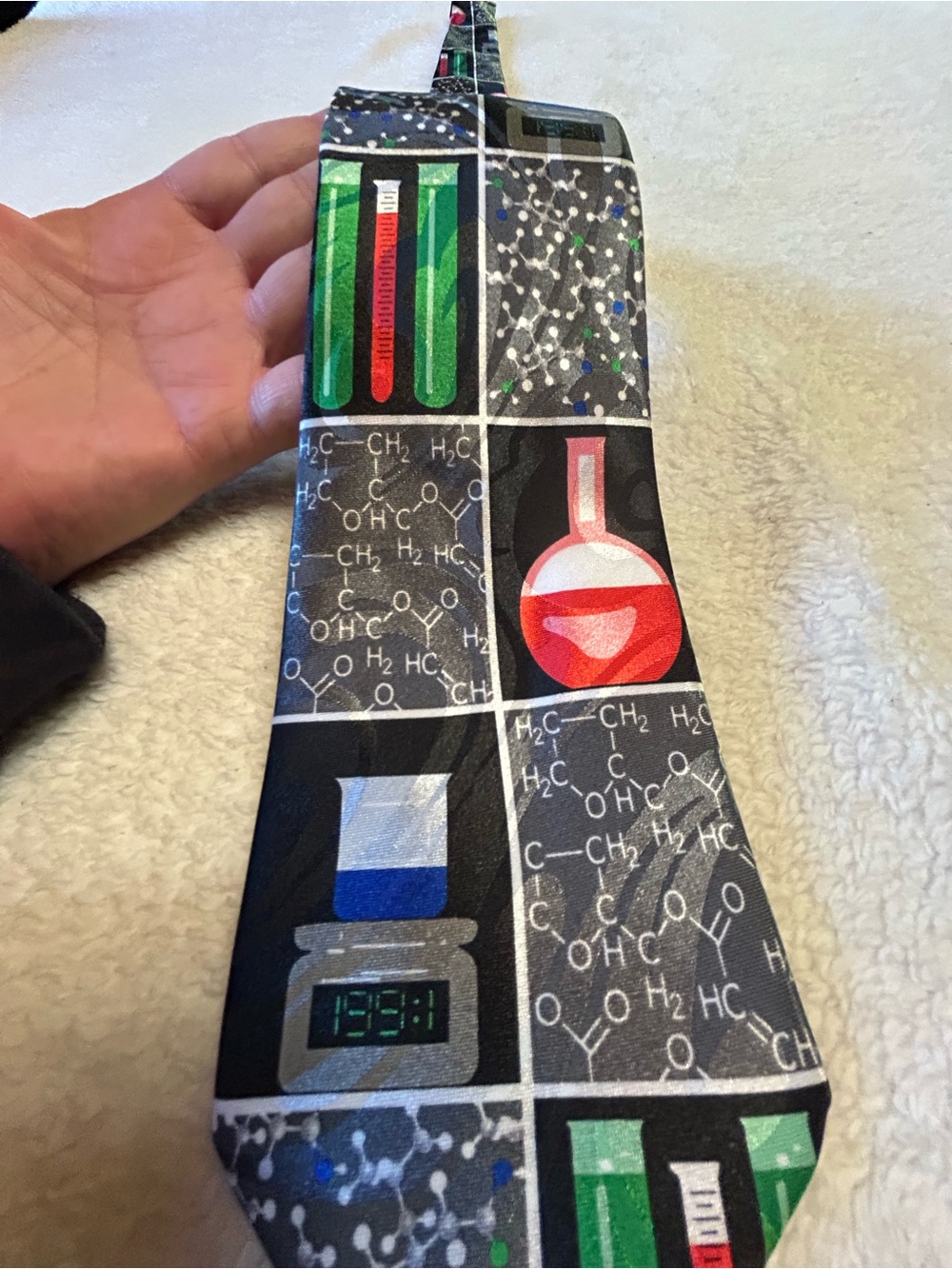 🎁3 for $30 - Science Lab Necktie